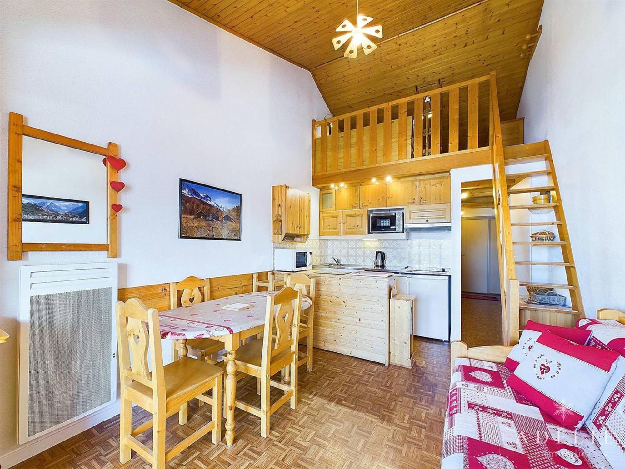 Studio Cabine Et Mezzanine Pour 4 Pers A Montvalezan-La Rosiere - Fr-1-398-550 Eksteriør bilde